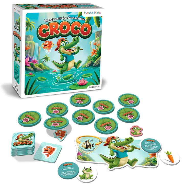 Mont-à-Mots: Crocos (FR) JEUX - Éducatif