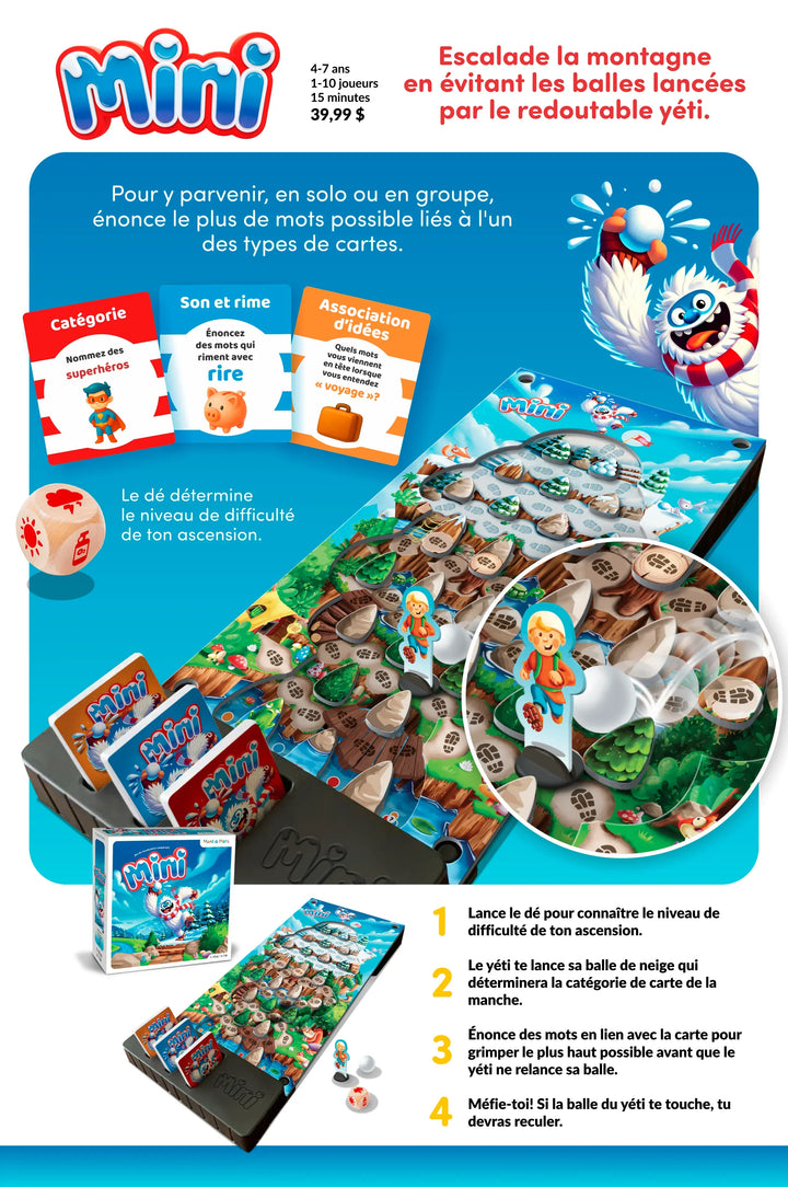 Mont-à-Mots: Mini (FR) JEUX - Enfants - Enfants 4 ans +