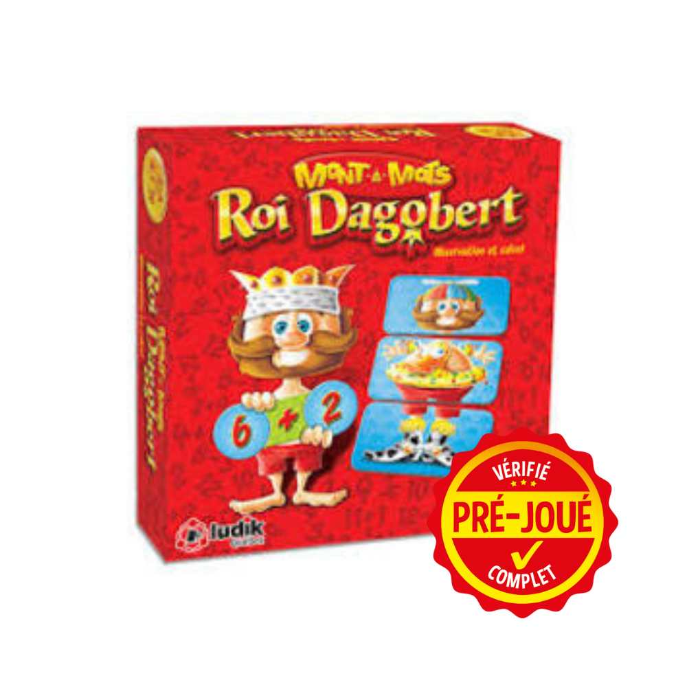 Mont-à-Mots Roi Dagobert nouvelle version [pré-joué] (ML) BAZAR - Bazar - Enfants