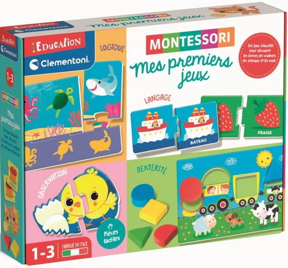 Montessori - Mes premiers jeux (FR) JEUX - Éducatif