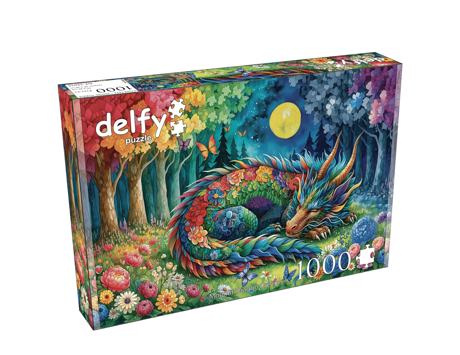 Moonlit Dragon Dreams (1000 pcs) CASSE-TÊTE 1000 morceaux