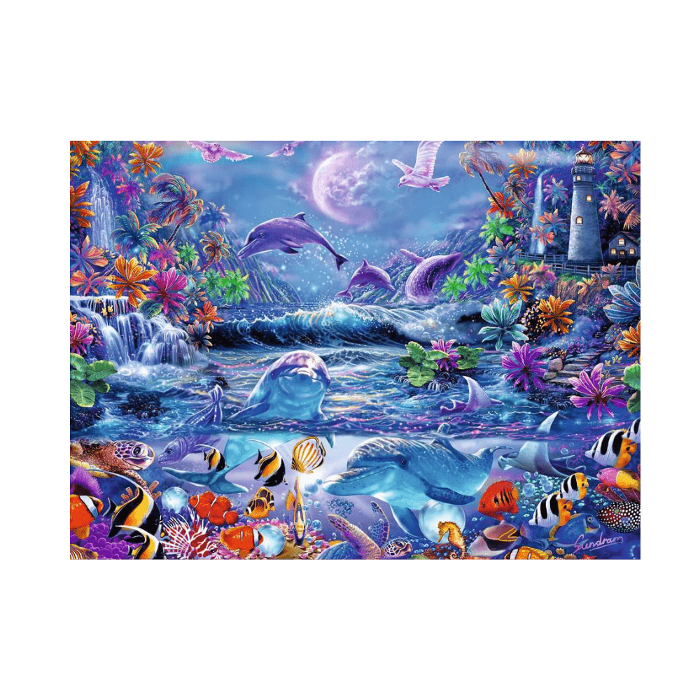 Moonlit Magic 500 pc Puzzle CASSE-TÊTE - 400 - 550 morceaux