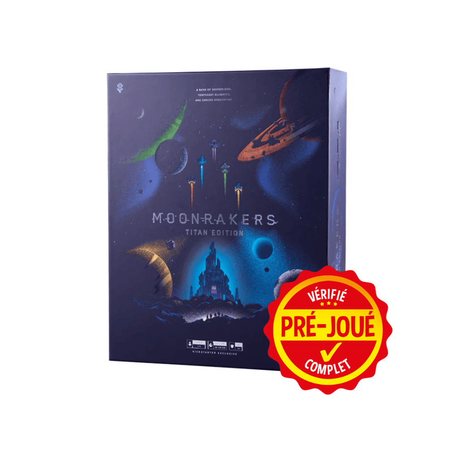 Moonrakers : Titan Edition (pré-joué) (EN) BAZAR - Bazar - Stratégie