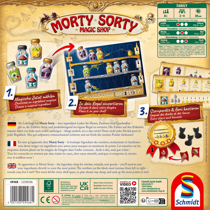 Morty Sorty Magic Shop (ML) JEUX - Famille