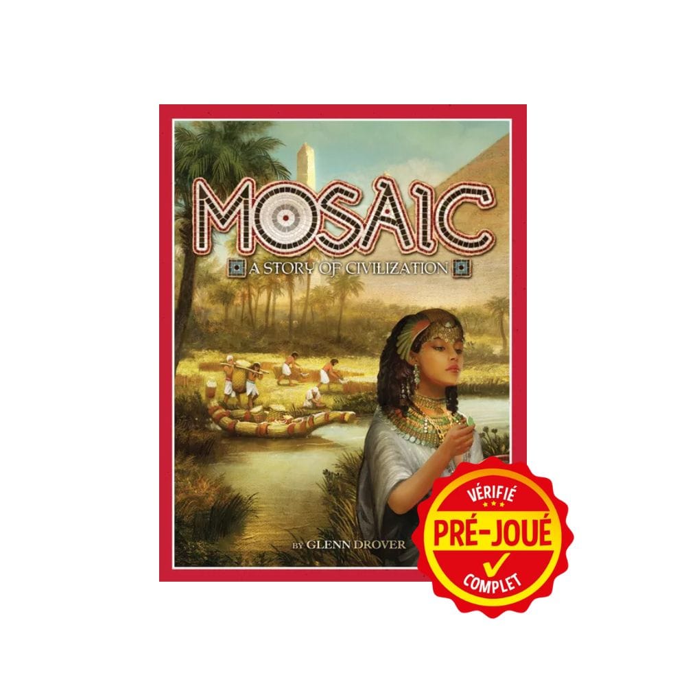 Mosaic : A story of civilization (pré-joué) (EN) BAZAR - Bazar - Stratégie