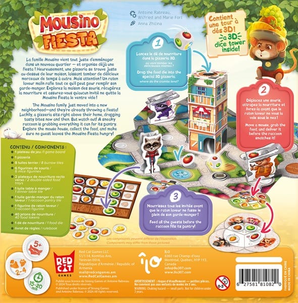 Mousino Fiesta (ML) JEUX - Enfants - Enfants 5 ans +