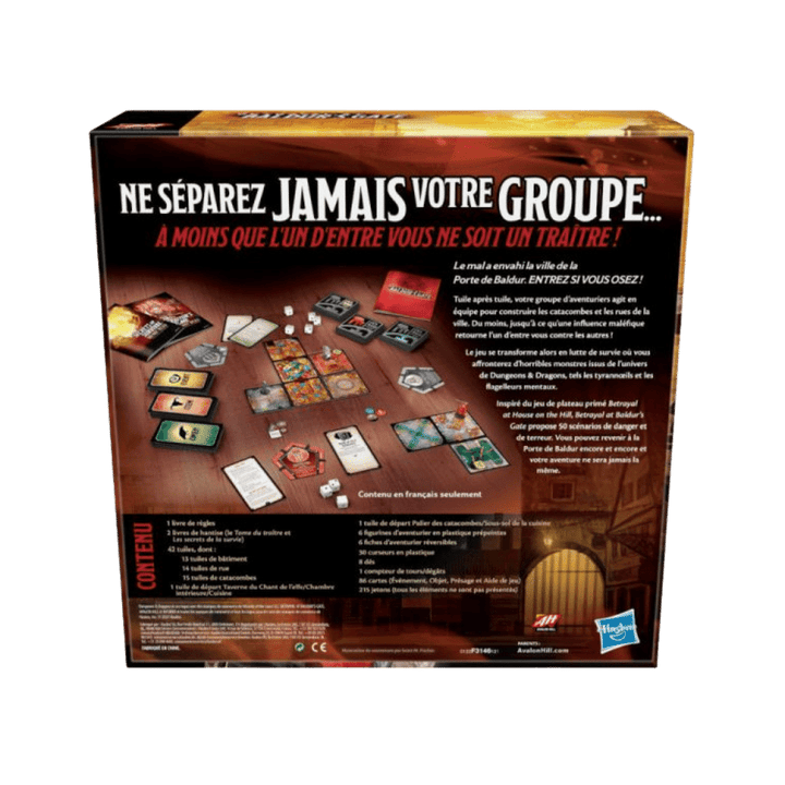 Betrayal at Baldur's Gate, jeu coopératif-Achat en ligne L'As des jeux