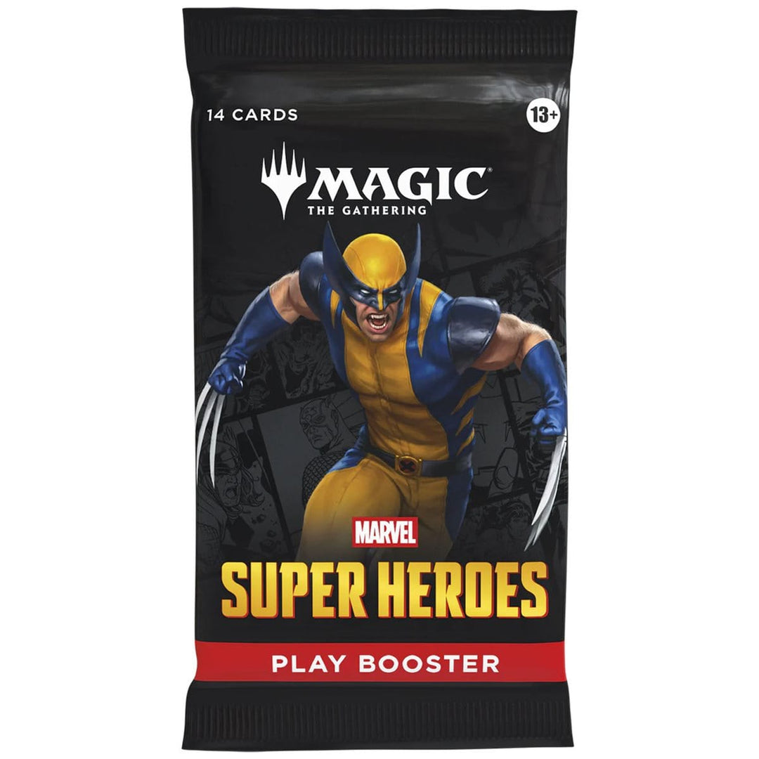 MTG Magic the Gathering: Marvel Super Heroes Play Sleeved Booster (EN) JEUX - Magic: the Gathering - Play Booster