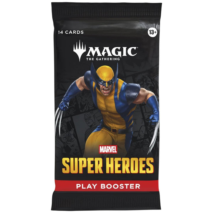 MTG Magic the Gathering: Marvel Super Heroes Play Sleeved Booster (EN) JEUX - Magic: the Gathering - Play Booster