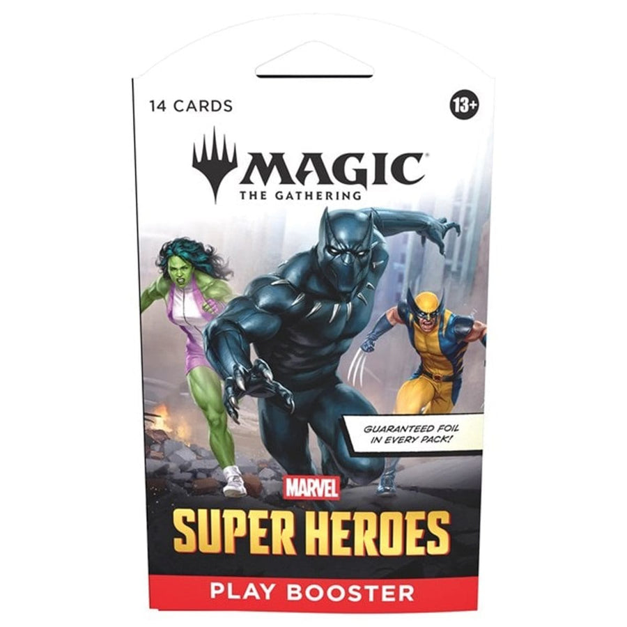 MTG Magic the Gathering: Marvel Super Heroes Play Sleeved Booster (EN) JEUX - Magic: the Gathering - Play Booster