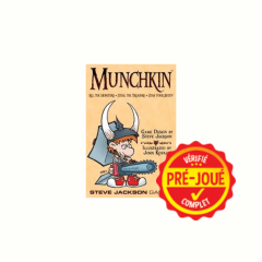 Munchkin + ext 3 & 8 [pré-joué] (EN) BAZAR - Bazar - Stratégie