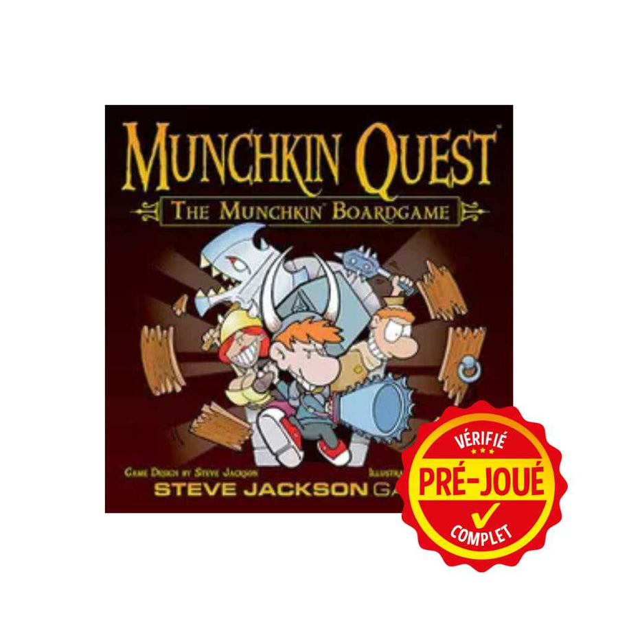 Munchkin Quest (pré-joué) (FR) BAZAR - Bazar - Stratégie