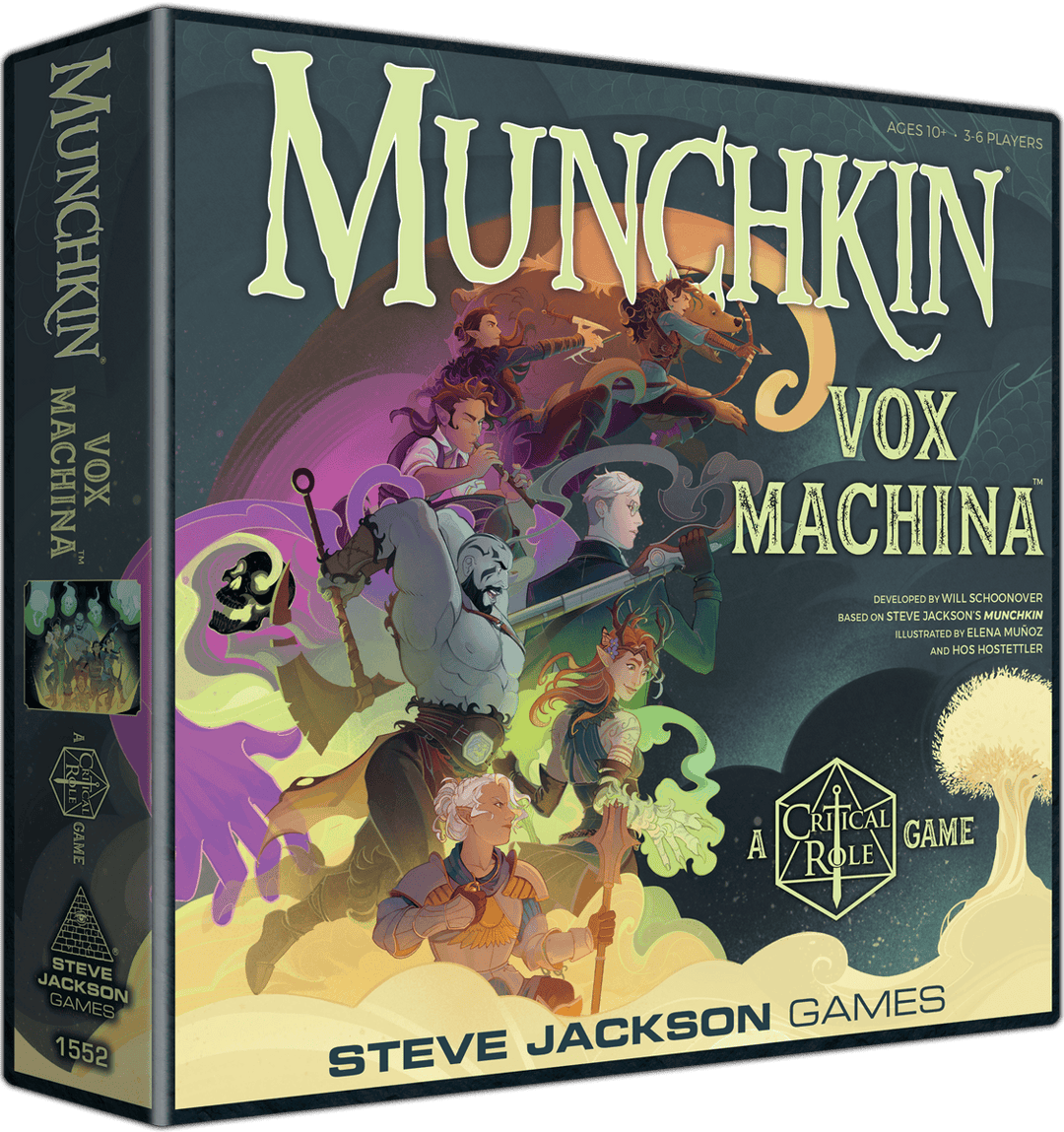 Munchkin: Vox Machina – A Critical Role Game (EN) JEUX - Stratégie - Stratégie léger