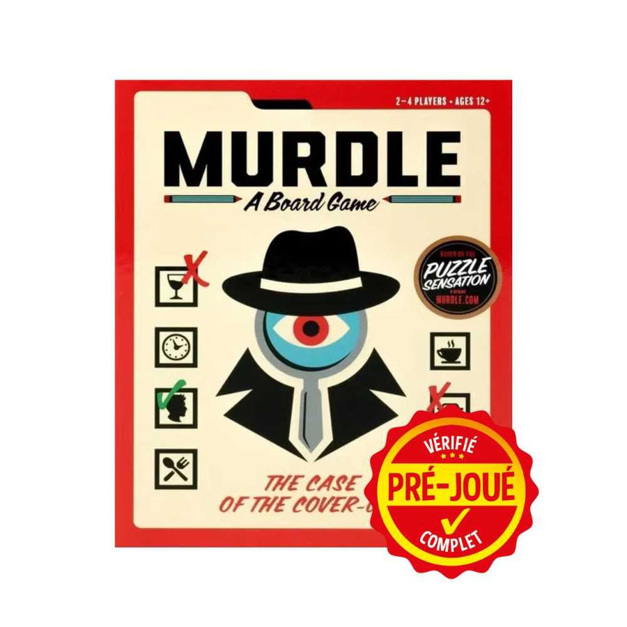Murdle (pré-joué) (EN) BAZAR - Bazar - Stratégie