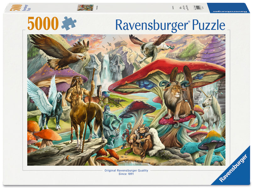 Mushrooms &amp; Myths (5000pcs) CASSE-TÊTE - 5000 morceaux