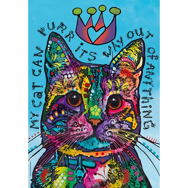 My cat can purr (500 pcs) CASSE-TÊTE - 400 - 550 morceaux
