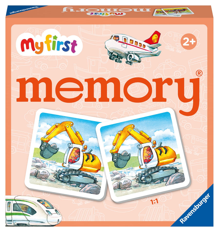 My first memory: Vehicules (ML) JEUX - Enfants - Enfants 2 ans +