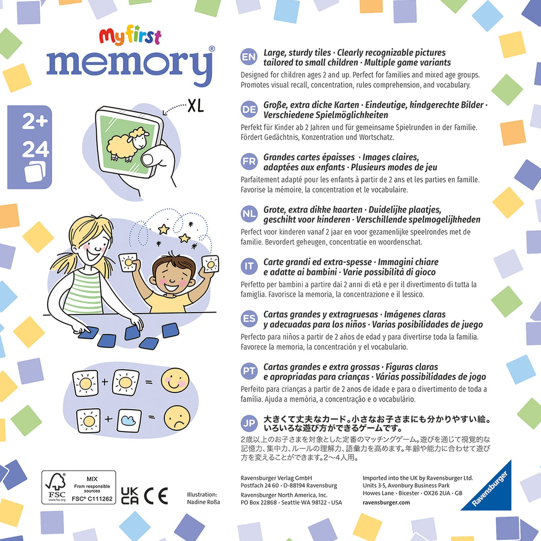 My first memory: Vehicules (ML) JEUX - Enfants - Enfants 2 ans +