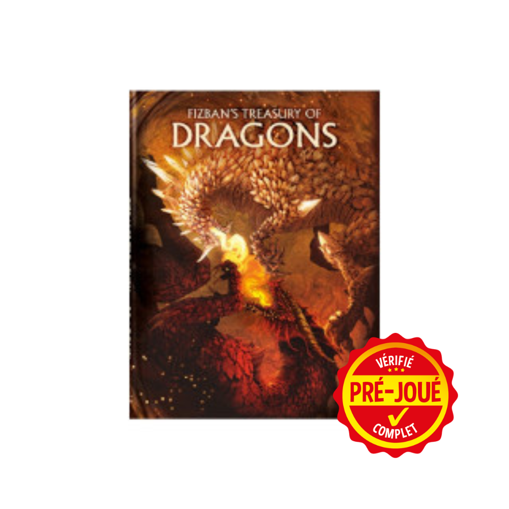 D&D Dungeons & Dragons: Fizban’s Treasury Of Dragons - Alt cover [pré-joué] (EN)