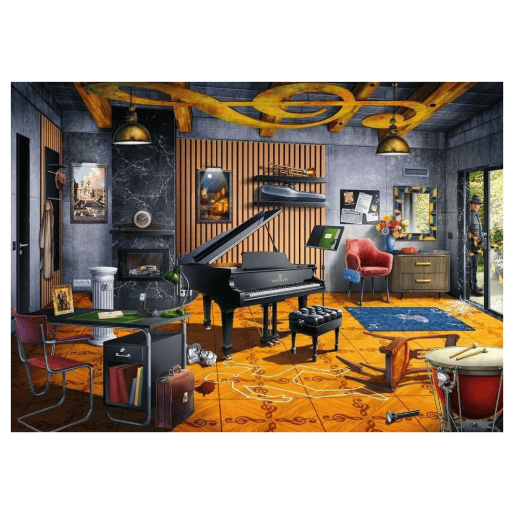 MYSTERY: Death Plays Beethoven (408pcs) CASSE-TÊTE - 400 - 550 morceaux