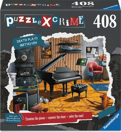 MYSTERY: Death Plays Beethoven (408pcs) CASSE-TÊTE - 400 - 550 morceaux