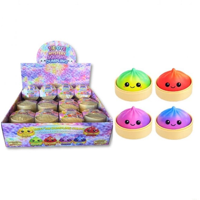 Mystery Squishy Dumpling - Tie-Dye PASSE-TEMPS - Jouets - Jouets sensoriels & fidget