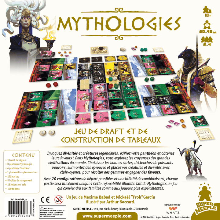 Mythologies (FR) JEUX - Stratégie - Stratégie intermédiaire