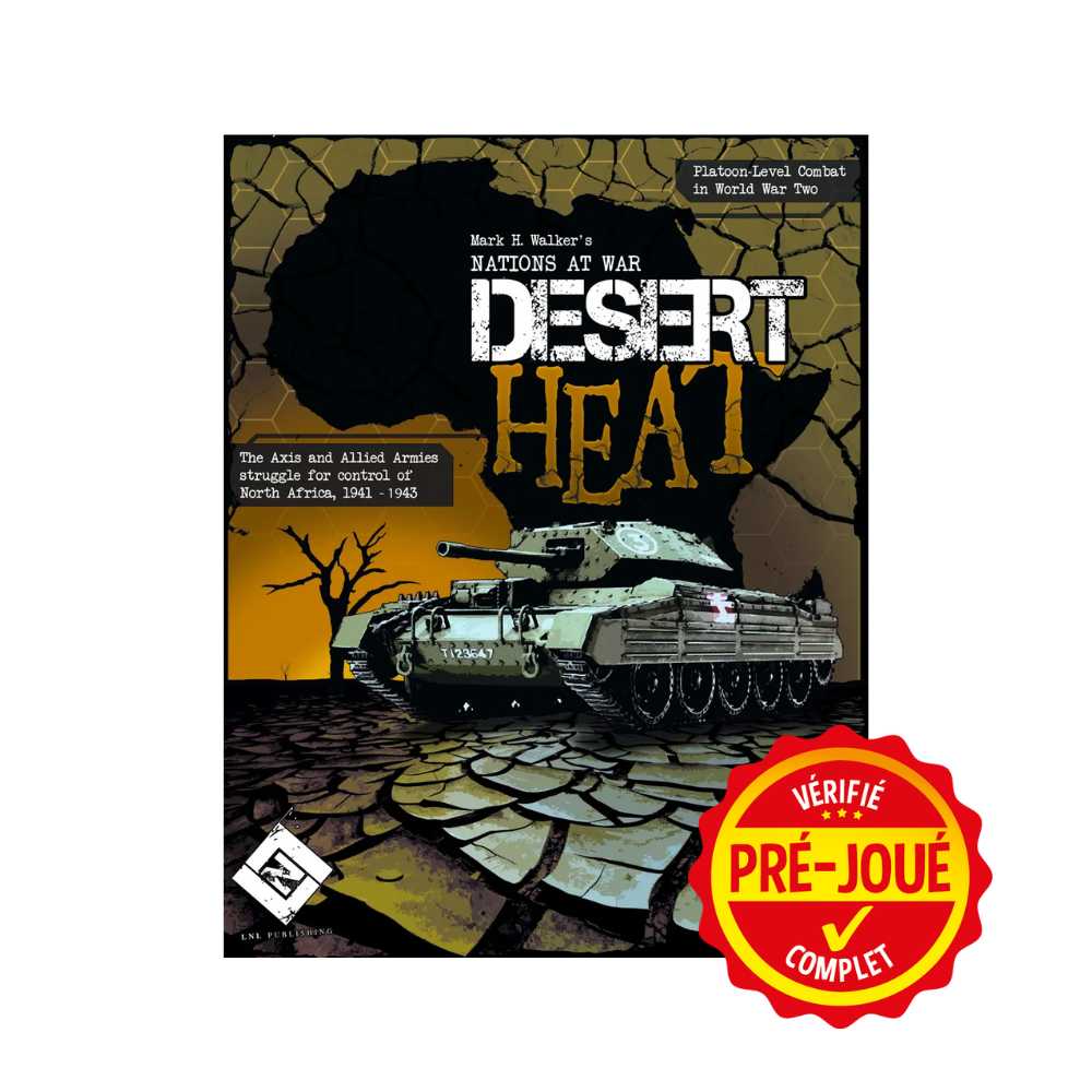 Nations at War : Desert Heat (pré-joué) (EN) BAZAR - Bazar - Stratégie