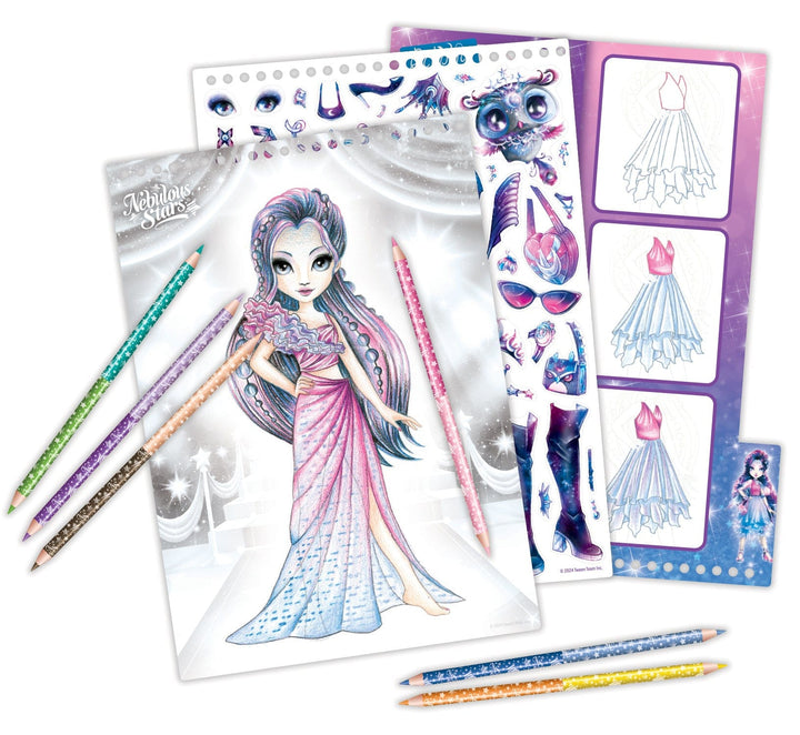 Nebulous Star: Carnet de croquis créatif - Bal Astral PASSE-TEMPS - Nebulous Stars