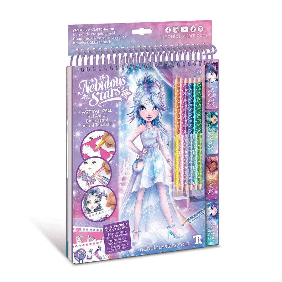 Nebulous Star: Carnet de croquis créatif - Bal Astral PASSE-TEMPS - Nebulous Stars