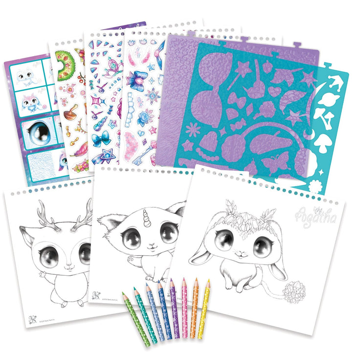 Nebulous Star:  Carnet de croquis Folie Animoulous (ML) PASSE-TEMPS - Nebulous Stars
