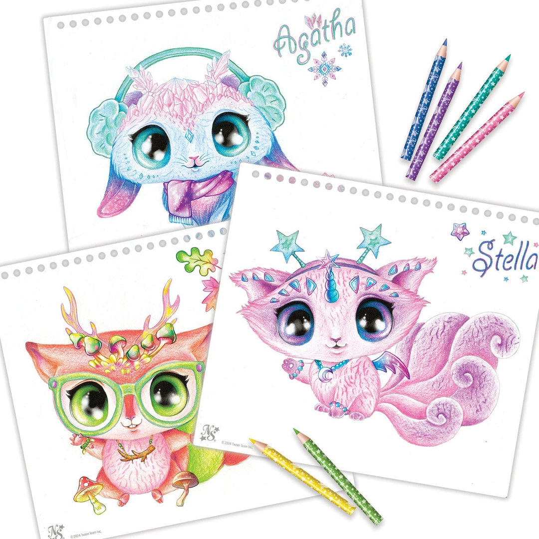 Nebulous Star:  Carnet de croquis Folie Animoulous (ML) PASSE-TEMPS - Nebulous Stars