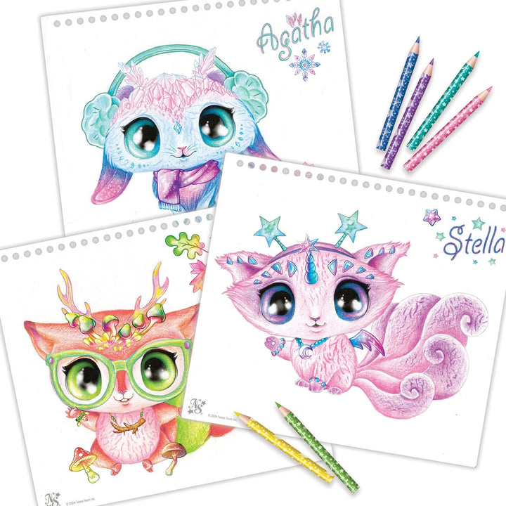 Nebulous Star:  Carnet de croquis Folie Animoulous (ML) PASSE-TEMPS - Nebulous Stars