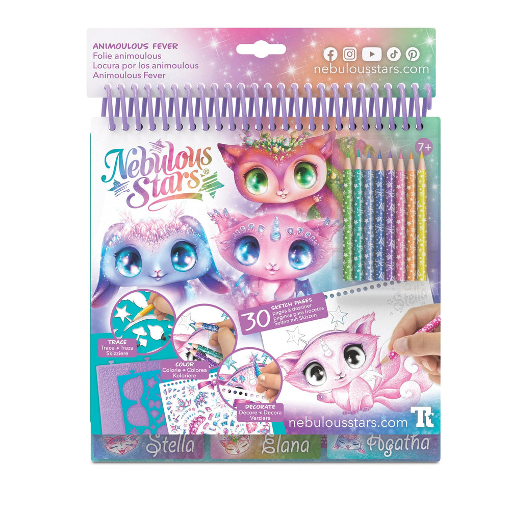 Nebulous Star:  Carnet de croquis Folie Animoulous (ML) PASSE-TEMPS - Nebulous Stars