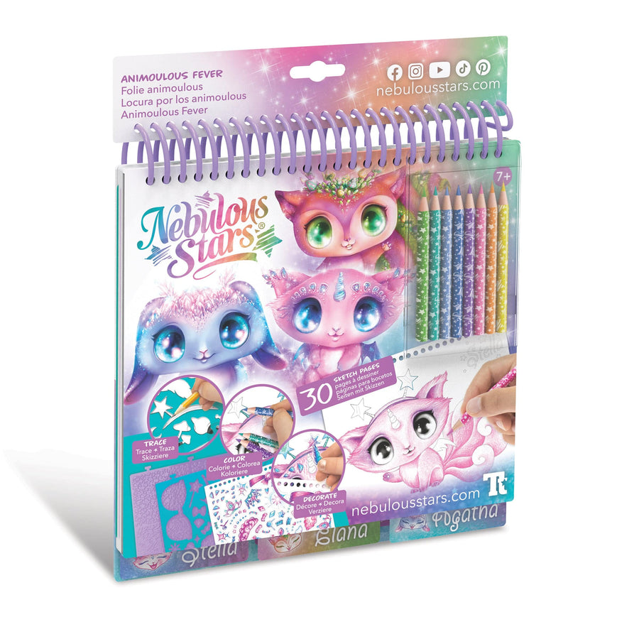 Nebulous Star:  Carnet de croquis Folie Animoulous (ML) PASSE-TEMPS - Nebulous Stars