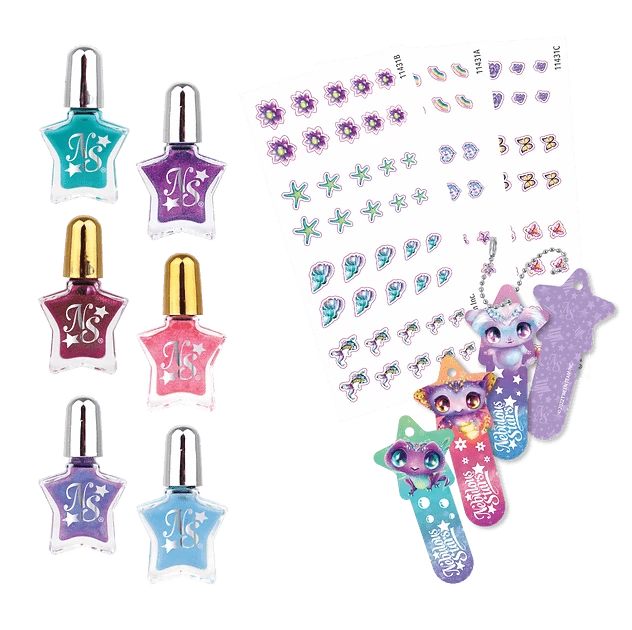 Nebulous Star - Ensemble de vernis à ongles avec autocollants - Orelia PASSE-TEMPS - Nebulous Stars