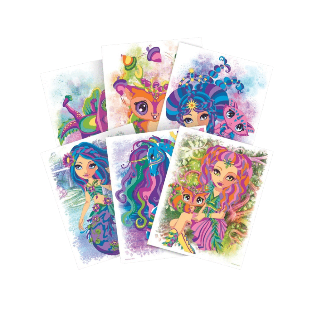 Nebulous Stars - Ensemble de coloriage par numéro - Nenuphia (ML) PASSE-TEMPS - Nebulous Stars