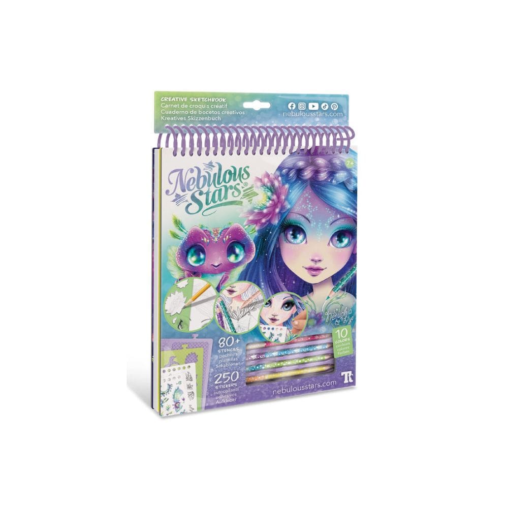 Nebulous Stars: Nenuphia - Carnet croquis créatif PASSE-TEMPS - Nebulous Stars