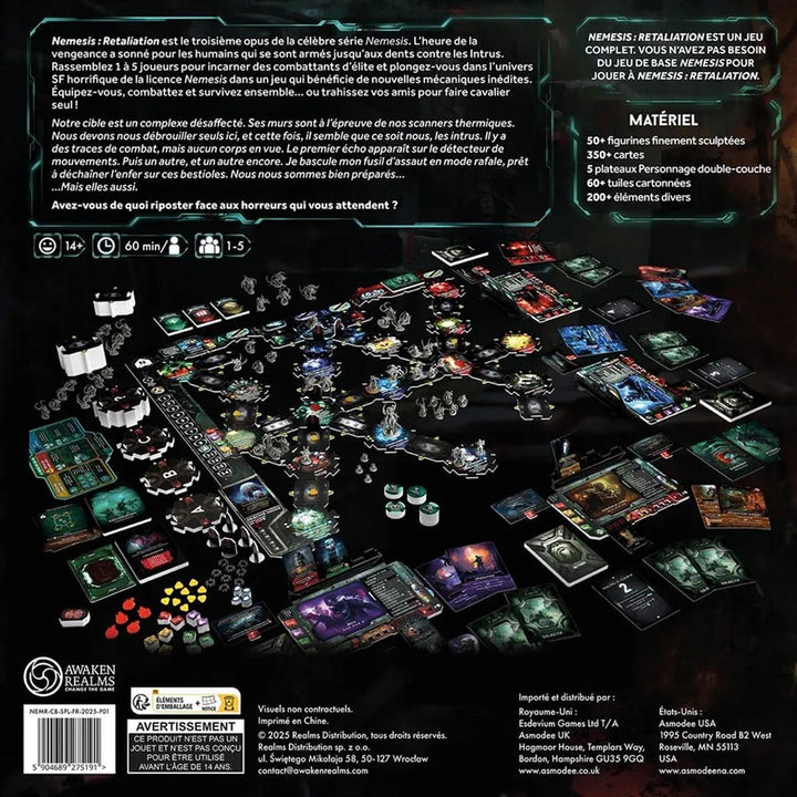 Nemesis: Retaliation: Core Box (FR) JEUX - Stratégie - Stratégie avancé