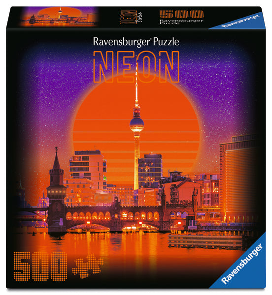 Neon Berlin (500 pcs) CASSE-TÊTE - 400 - 550 morceaux