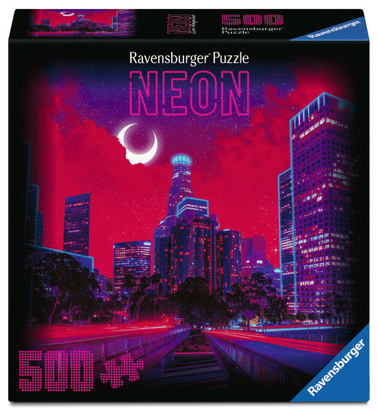 Neon Los Angeles (500 pcs) CASSE-TÊTE - 400 - 550 morceaux