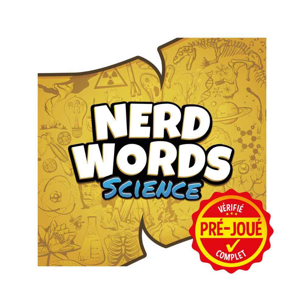 Nerd words : Science (pré-joué) (EN) BAZAR - Bazar - Ambiance (party)