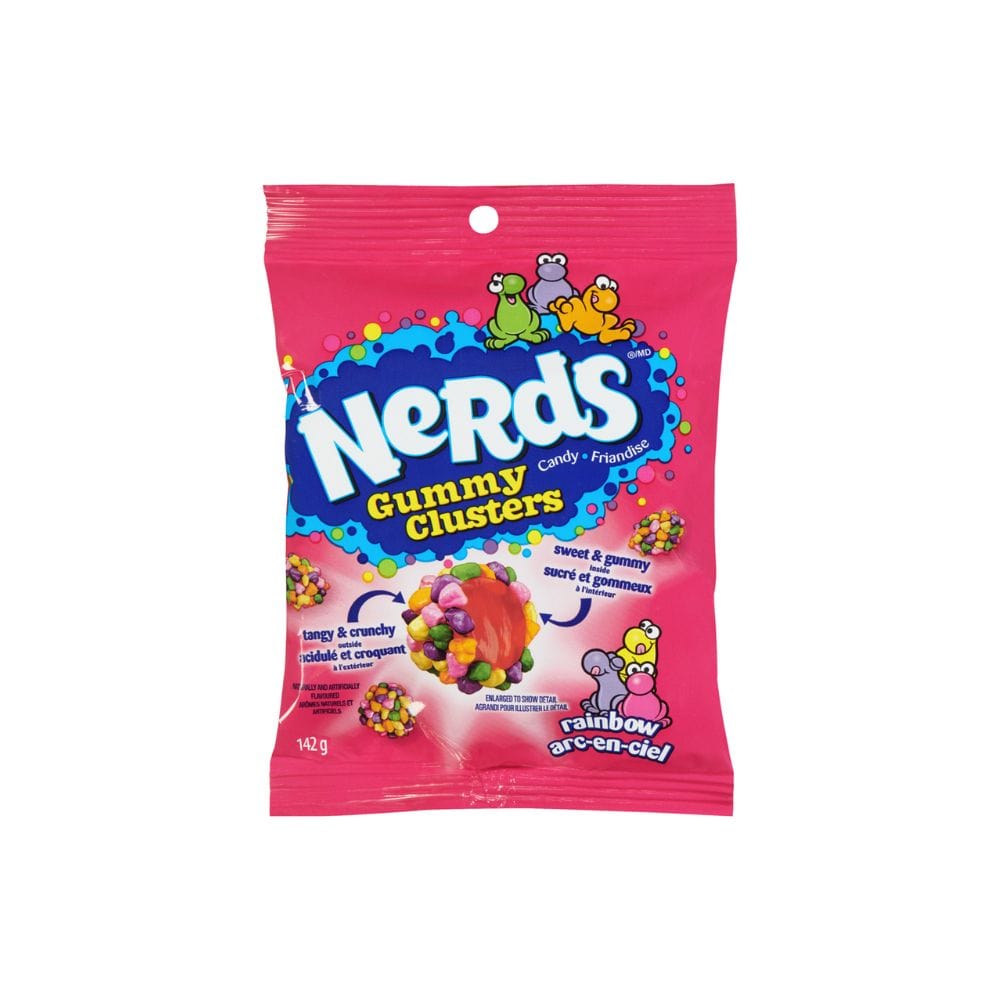 Nerds Gummy Clusters bag 142g Confiseries