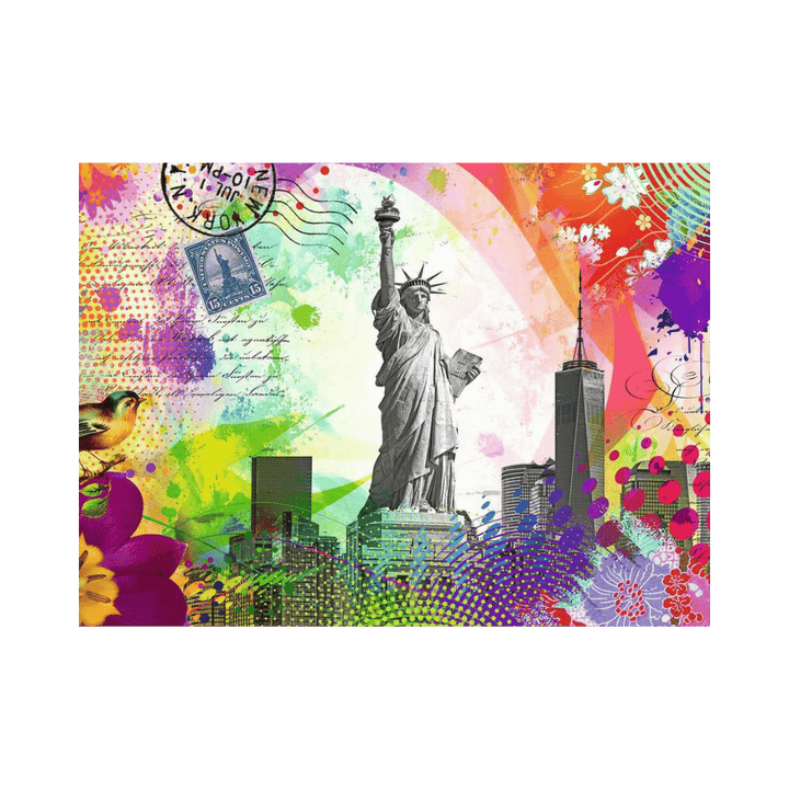 New York Postcard (500 pc) CASSE-TÊTE - 400 - 550 morceaux