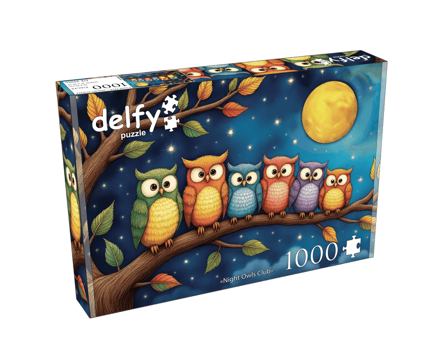 Night Owls Club (1000 pcs) CASSE-TÊTE - 1000 morceaux