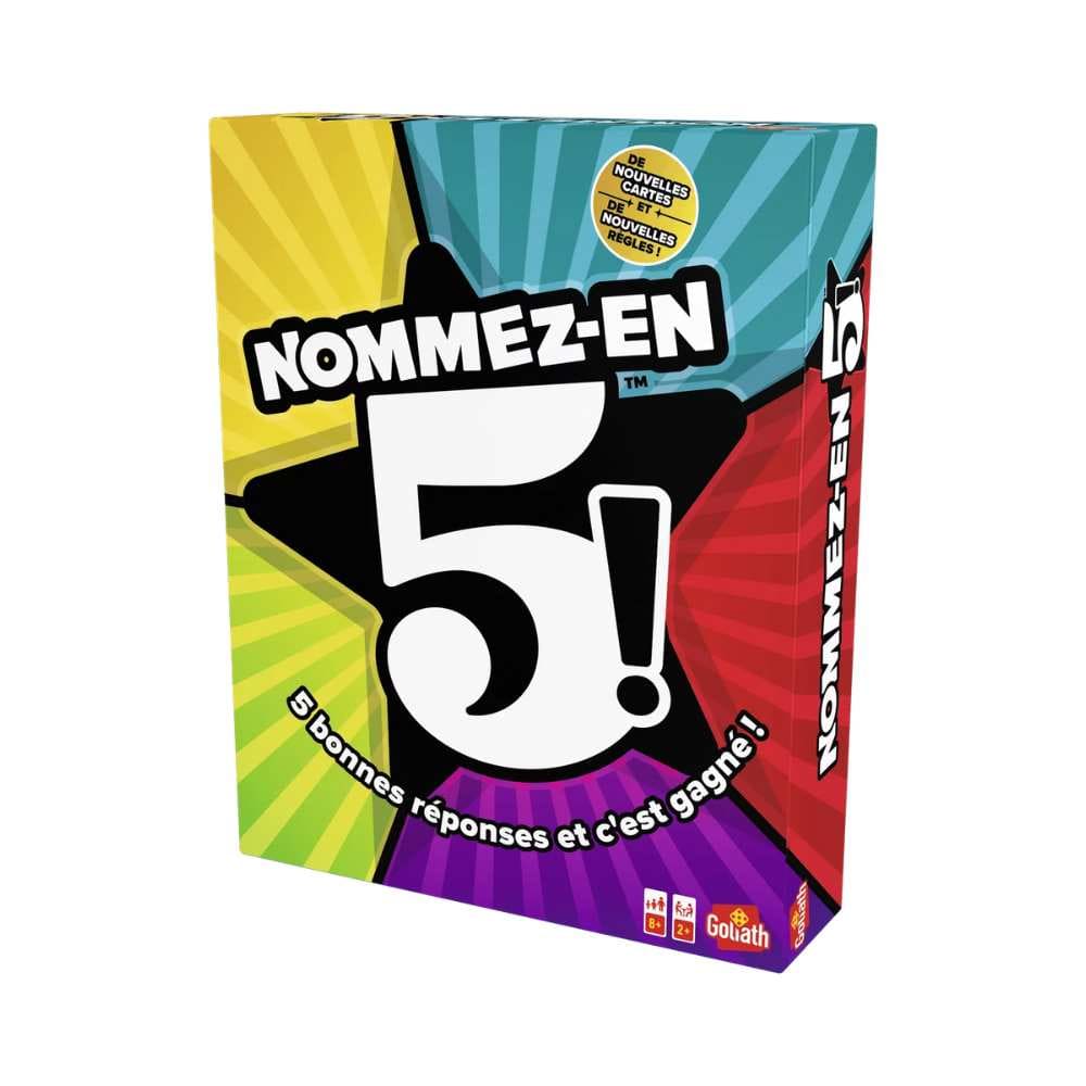 Nommez-en 5 (FR) JEUX - Ambiance-Party