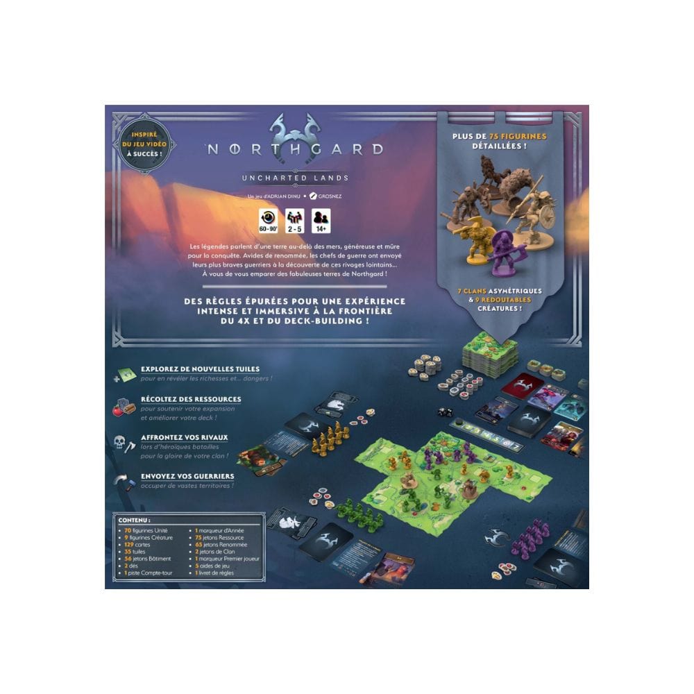 Northgard: Uncharted Lands (FR) JEUX - Stratégie - Stratégie intermédiaire