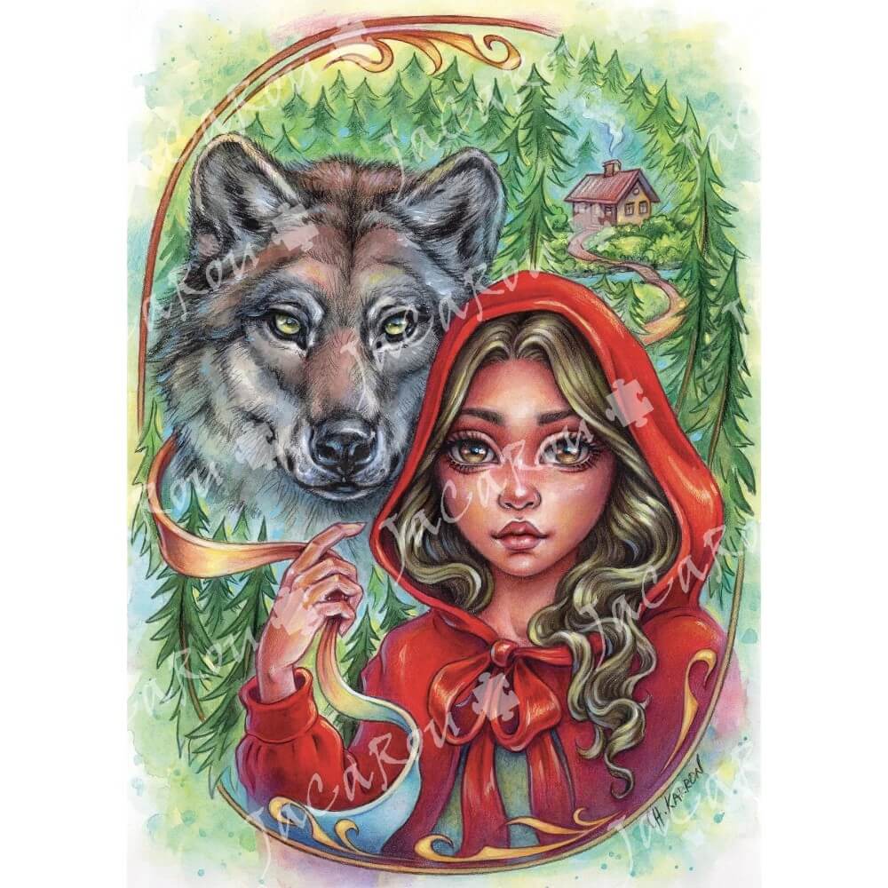Little Red Riding Hood casse-tête JaCaRou Puzzle buy online