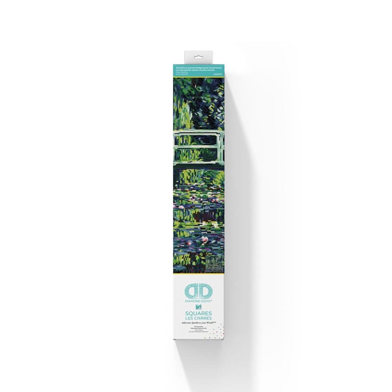Nymphéas et Pont Japonais (Monet) 65x67 PASSE-TEMPS - Broderie diamant