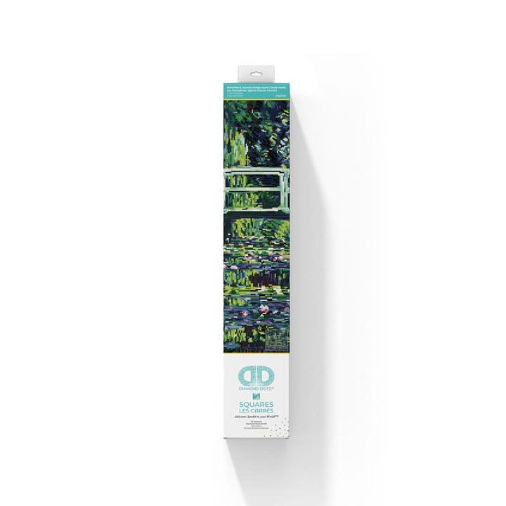 Nymphéas et Pont Japonais (Monet) 65x67 PASSE-TEMPS - Broderie diamant